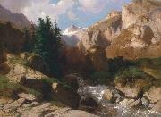 Alexandre Calame Calame France oil painting artist